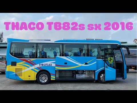 Video THACO TB82 2016 29 CHỖ MỚI KENG BIỂN SỐ TPHCM I ÔTÔ 5S... - youtube