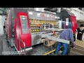 HUAYU-A 1628 Auto flexo 4 color printer slotter die cutter stacker