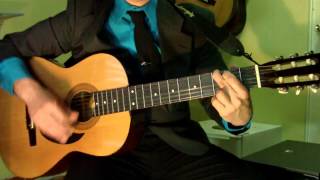 Video thumbnail of "TUTORIAL Alabanza NO DARE MI VIDA A NADIE MAS QUE A TI,RE Mayor Guitarra"
