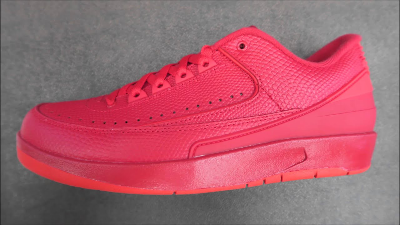 nike jordan 2 red