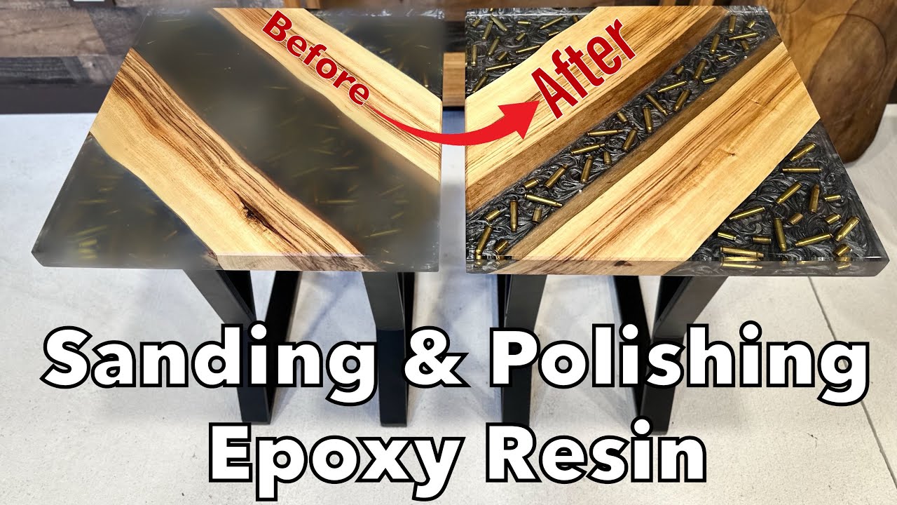 Polishing epoxy resin guide - DIY Polish for resin - EPODEX instrution