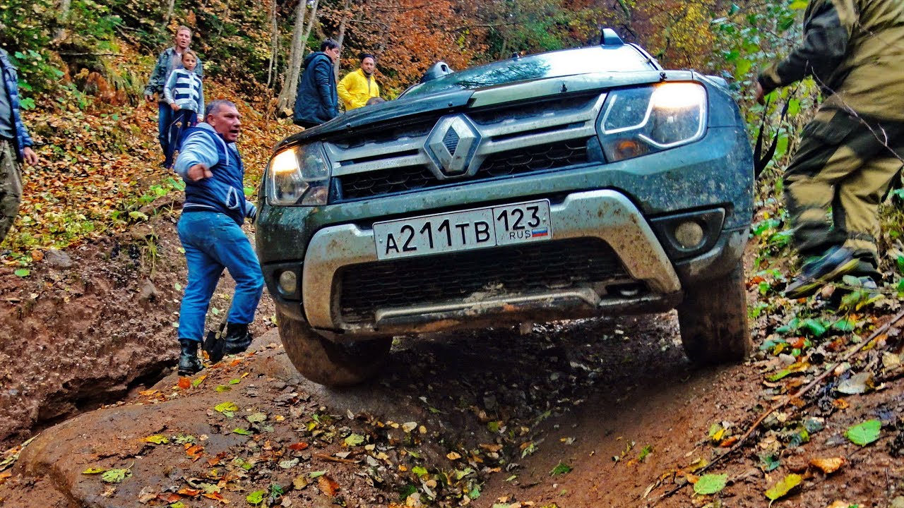 Дизельный дастер на лысой шоссейке отрывается по полной. Валим из ...