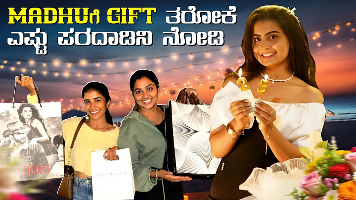 Madhuಗೆ gift ತರೋಕೆ ಎಷ್ಟು ಪರದಾಡಿನಿ ನೋಡಿ 🫠 | Nikhil Nisha Vlogs #nikhilnishavlogs #madhugowda