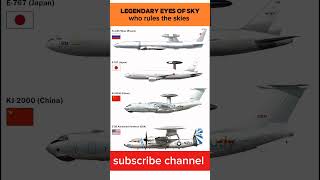 🛩️ Airborne Early Warning Aircraft Comparison ⚔️ | USA vs China vs Japan vs Russia #E2DHawkeye