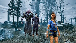 DBD | Survivor Gameplay Against Myers & Nemesis (No Commentary)