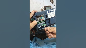 FUJI VFD 7.5KW ALARM 🚨 LOW VOLTAGE RUNNING CONDITION LOW VOLTAGE ⚡