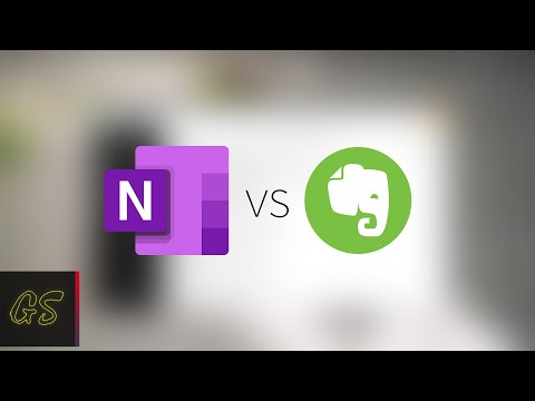 Wideo: Różnica Między Evernote A OneNote