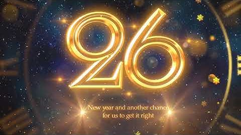 New Year Countdown 2020 - Apple Motion | After Effects Openers - Envato elements