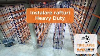 Instalare rafturi metalice pentru depozitare paleți (Heavy Duty) - EUROFIT by Eurofit Romania 88 views 4 months ago 1 minute, 20 seconds