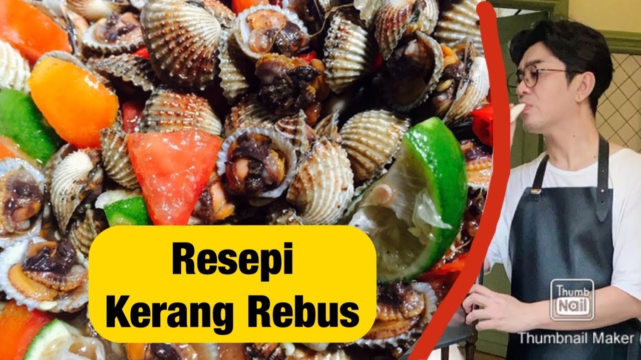 Resepi Kerang Rebus Dato Rizalman Youtube