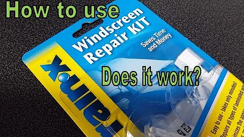 RainX Windshield Repair - Does it work? The ULTIMATE How to Use Guide