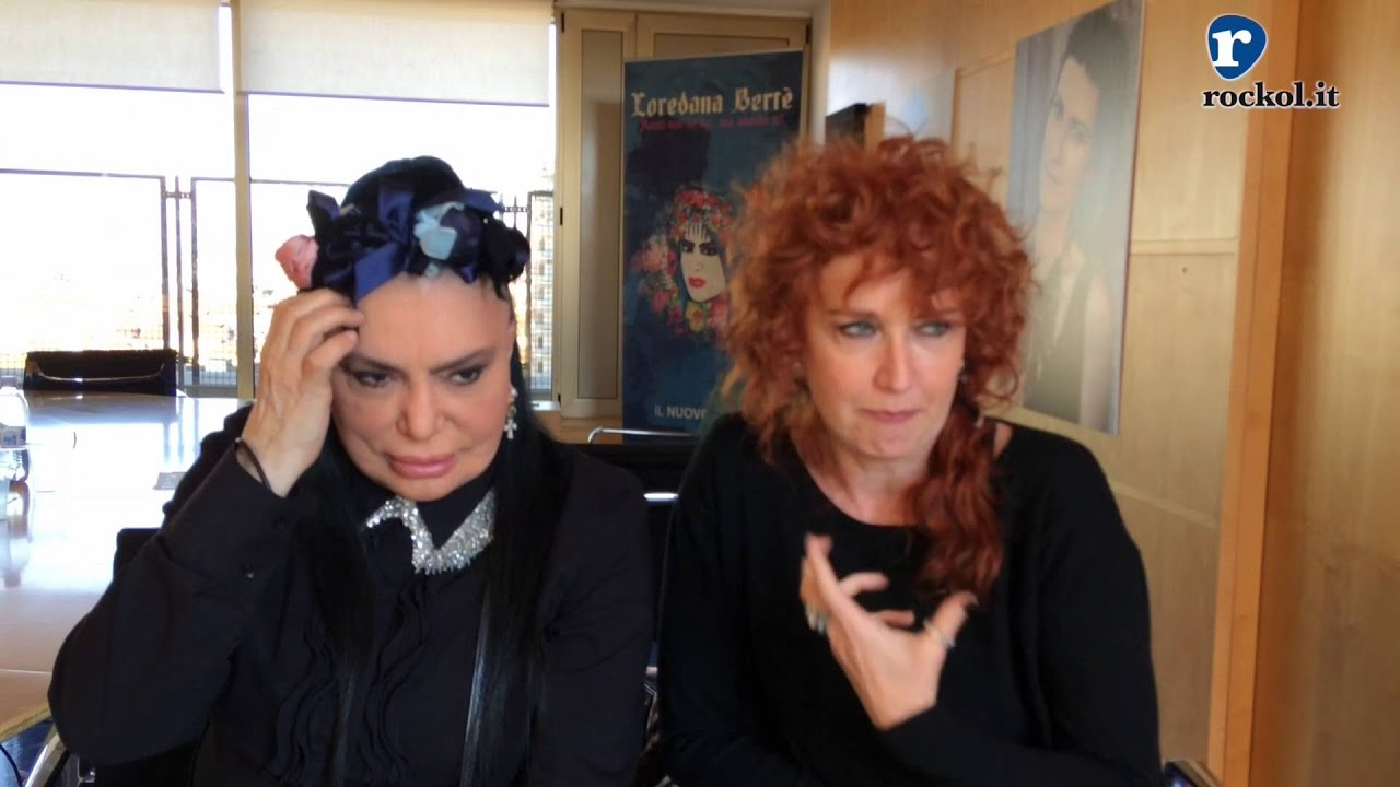 Loredana Berté e l'amica Fiorella Mannoia: la videointervista
