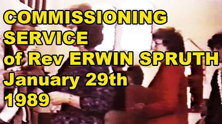 1989 Commissioning Service of Rev Erwin & Lorraine...