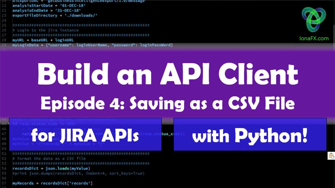 Build A Jira Api Client In Python Ep. 1