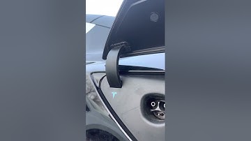 Tesla Model 3/Y Charging Port Cover Door Replacement Tips. No disassembly required!