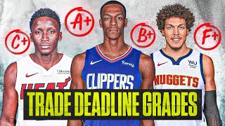 2021 NBA Trade Deadline GRADES [HEAT WIN, RAPTORS LOSE]