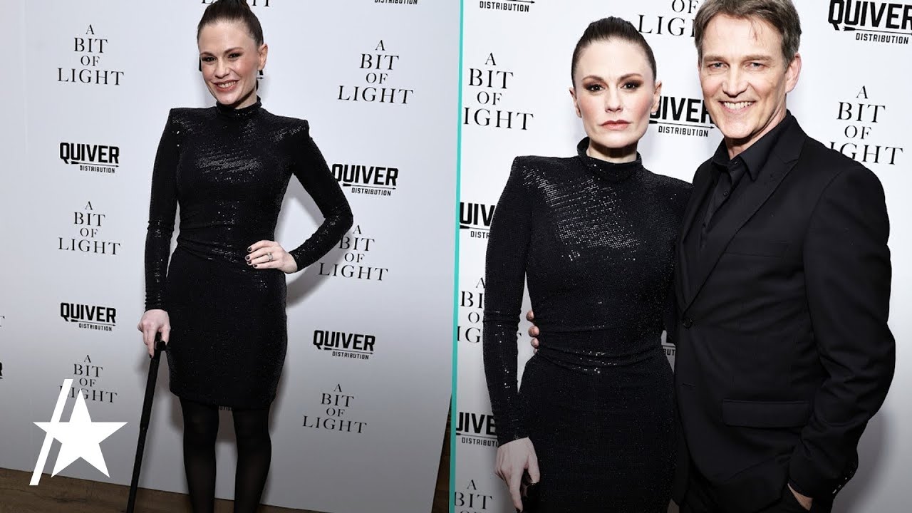 Anna Paquin Walks Red Carpet with Cane Due to Health Concerns