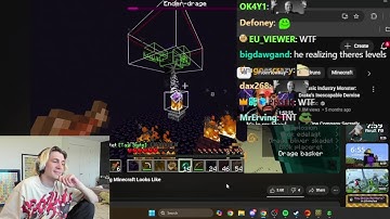 xQc Speechless Watching "What 10,000 Hours of Speedrunning Minecraft Looks Like"