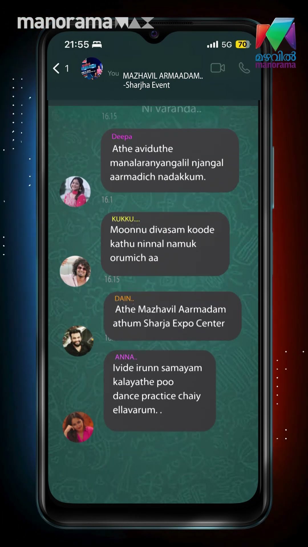 Laughter, music, and non-stop fun! Mazhavil Armaadam is all set to rock on Feb 8! ?#mazhavilarmaadam