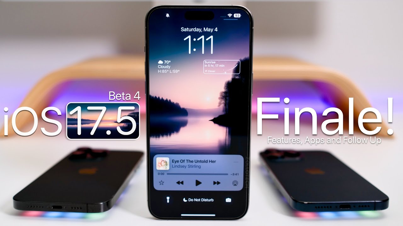 iOS 17.5 Beta 4 - Finale! - Features, Apps and Follow Up - YouTube