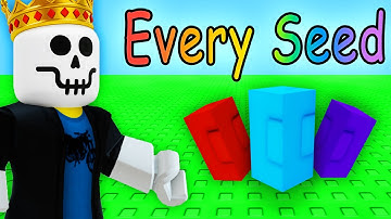 Starting Over in Grow a Garden but with EVERY SEED