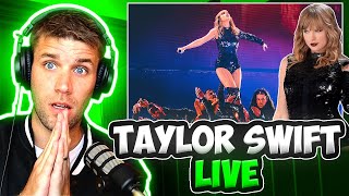 DON'T F** WITH TAYLOR!! | Rapper Reacts to Taylor Swift  I Did Something Bad LIVE (First Reaction)