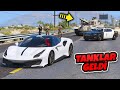 Ferrari Pista Arabalar ile 50 Yıldızda Polisten Kaçış - GTA 5