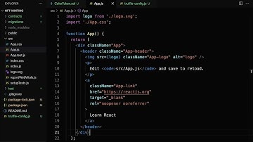 Connect to web3.js in React dapp