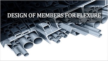 Design of Flexure Members nscp 2001 (Part 1 - Laterally Supported and Unsupported Beams)