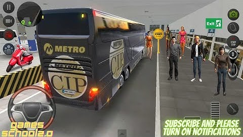 Highway Metro 🚇 Coach Drive 🛣️🚍 Bus Simulator Ultimate 🛣️👮‍♂️ Gameplay 323🚨👮‍♂️