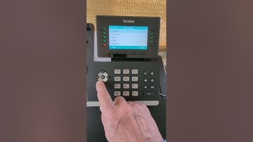 WiFi configuration of Yealink T54W VOIP