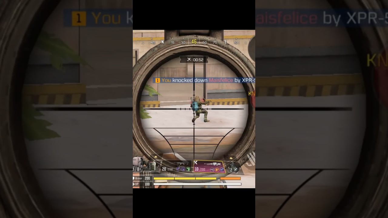 Sniper challenge Call of duty mobile 