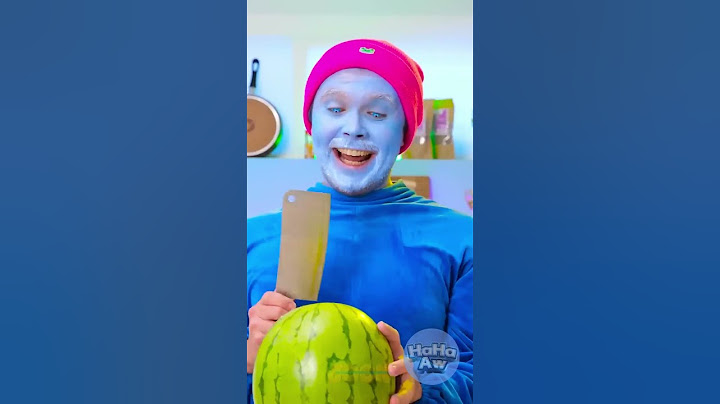 Snowman's Secret to Serving Watermelon! 🍉 #cool