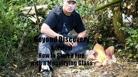 Survival - How to Start a Fire with a Magnifying Glass