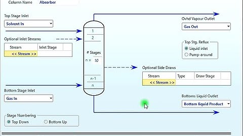 Aspen HYSYS Lecture 11 Absorber
