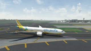 (4K) Full Flight & Ultra Settings/ Cebu Pacific A330-900 Neo/ Kansai to Manila/ Microsoft Flight Sim