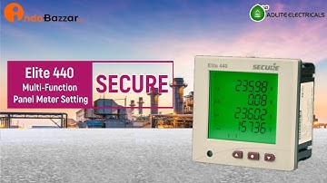 How to do setting of Secure Meter Elite 440 Multifunction Panel Meter