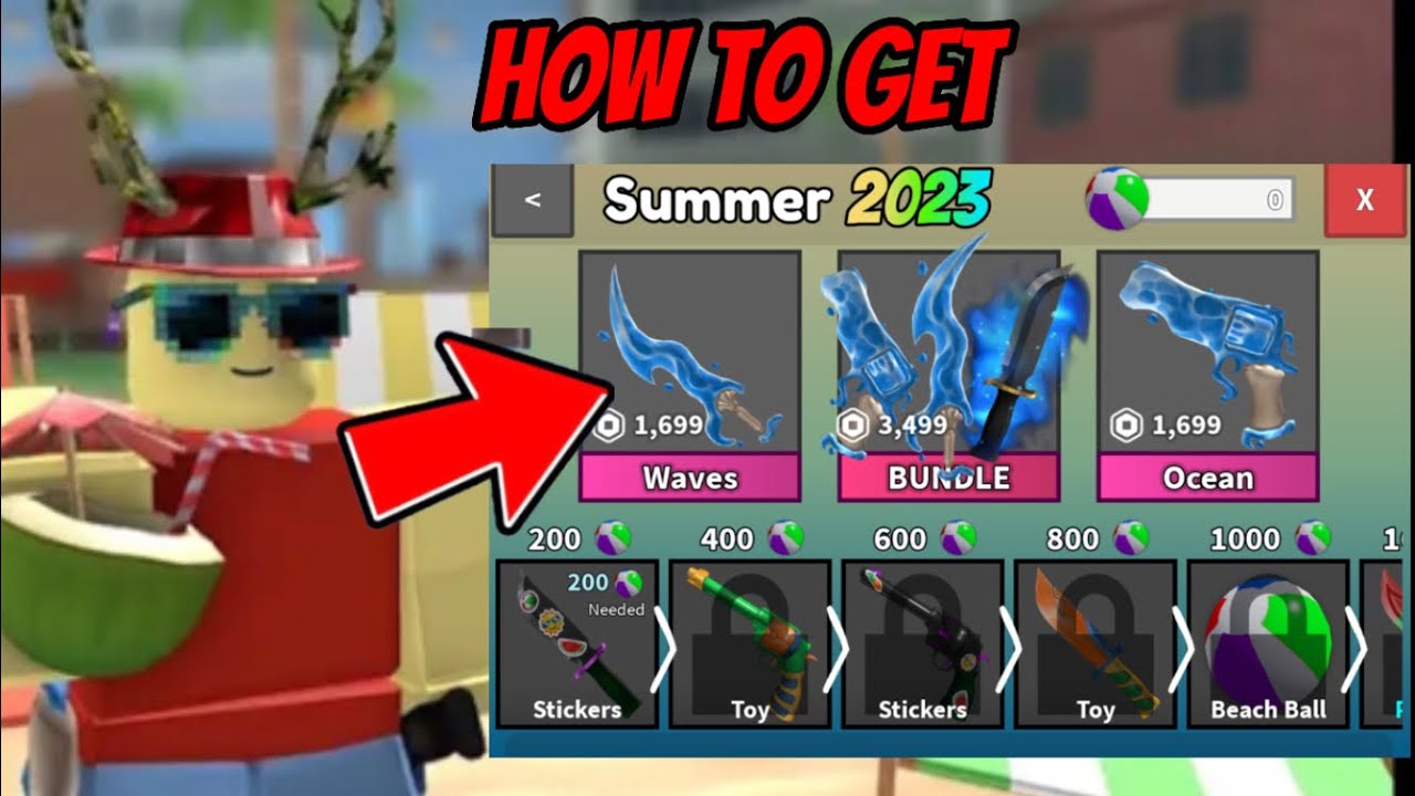 How to get all Mm2 summer rewards YouTube