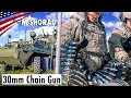 30mm chain gun us armys new air defense stryker mshorad weapons load  live fire