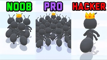 NOOB vs PRO vs HACKER in Tiny Run 3D