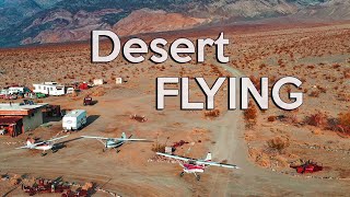 Flying the California Desert and Trona Pinacles