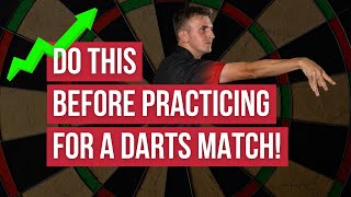 How To WARM UP For DARTS! | Darts Practice and Tips