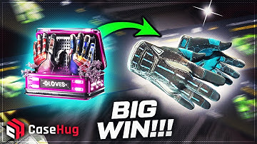 GLOVES CASE FOR FIRST TIME! Casehug Case Opening! Casehug Promo Code 2025