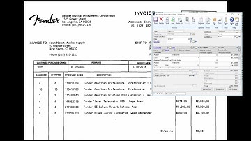 Dynamics Purchasing Invoice