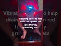 Red light therapy, vibrating table, grounding mats self therapy #health ￼