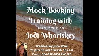 Mock Booking Training 6-22-22