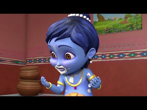 ಕೃಷ್ಣ - ಬೆಣ್ಣೆ ಕಳ್ಳ ಹಾಡು - Little Krishna Song | Kannada Rhymes for  Children | Infobells - YouTube