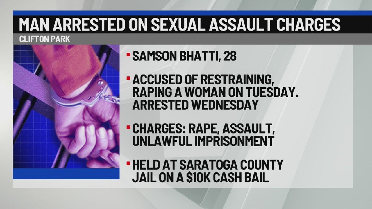 Man arrested on sexual assault charges in Clifton Park - YouTube