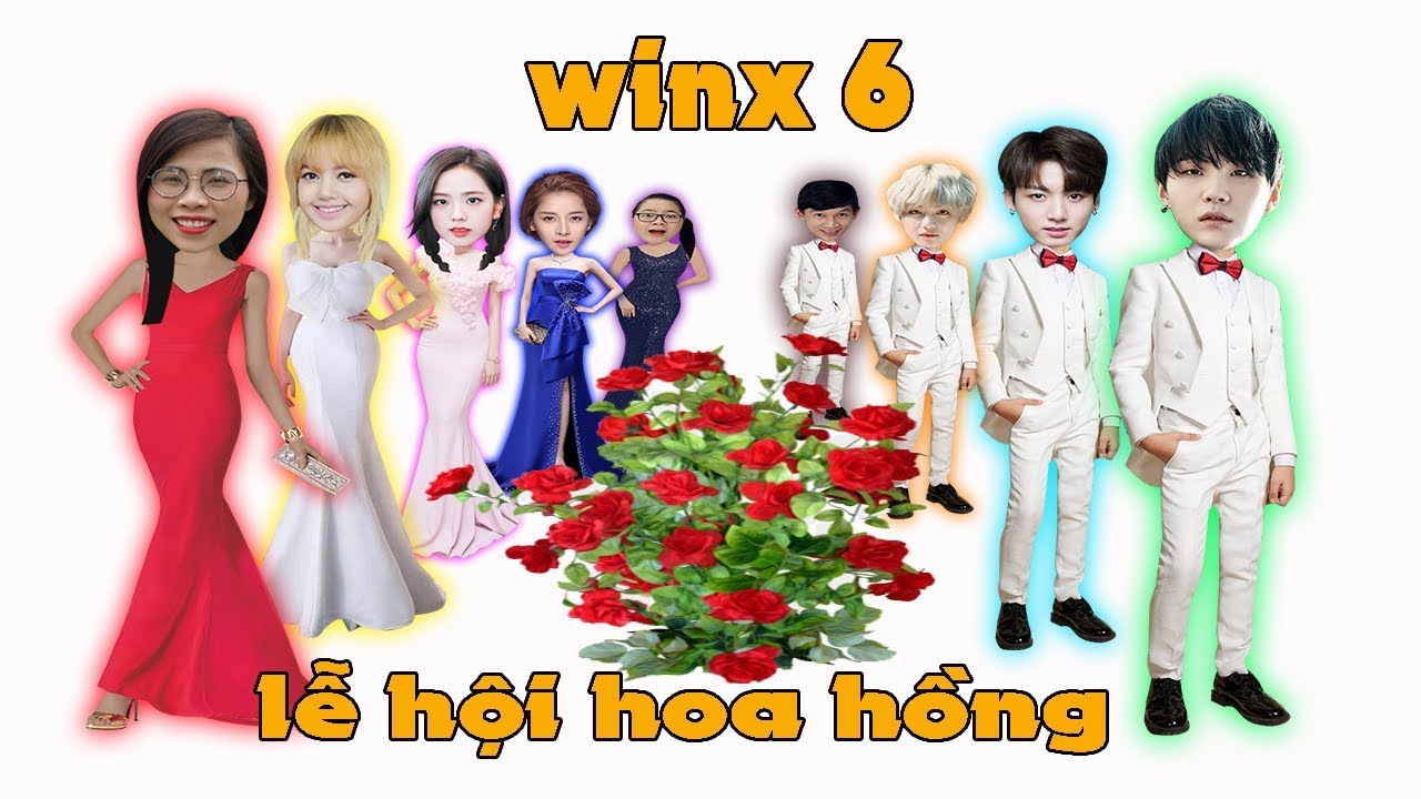 công chúa phép thuật WINX 6 - lễ hội hoa hồng - Đoàn Vlog - YouTube