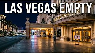 Why Las Vegas Tourism Is Failing: The Strip Is Suddenly Empty!